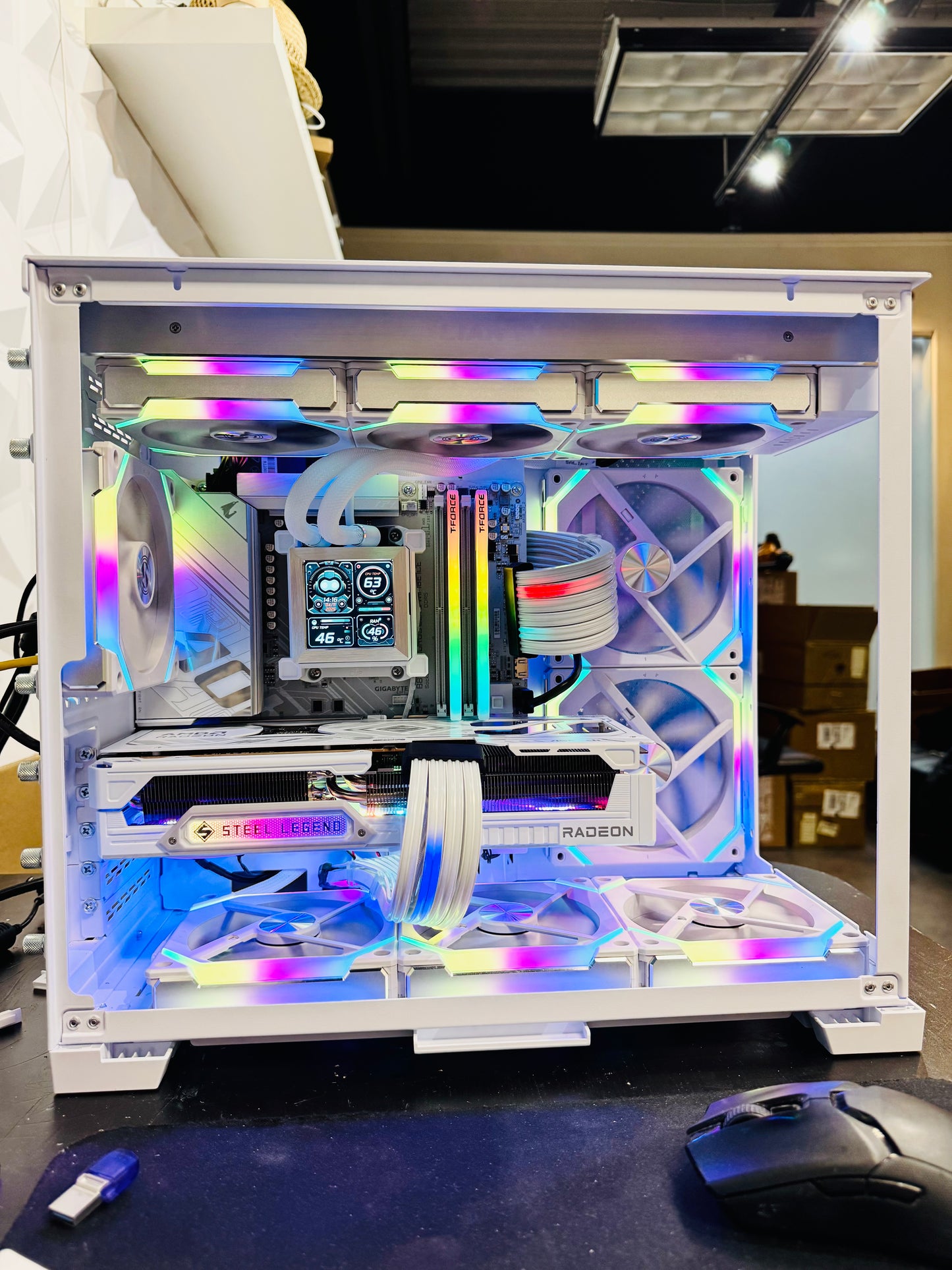 Ryzen 9600X + RX 9070 XT Gaming PC – 32GB RAM, 1TB SSD, Wi-Fi Ready!