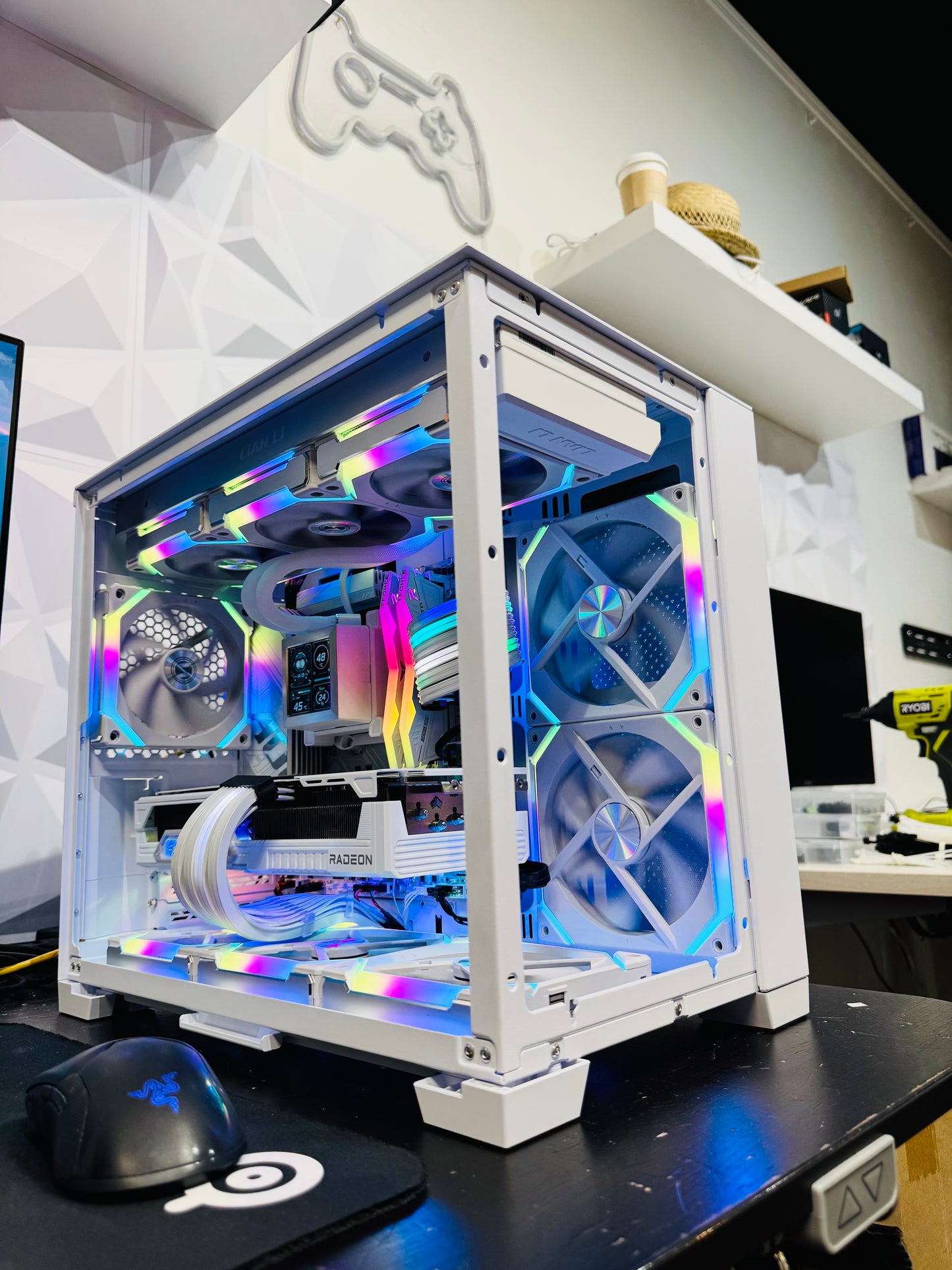 Ryzen 9600X + RX 9070 XT Gaming PC – 32GB RAM, 1TB SSD, Wi-Fi Ready!
