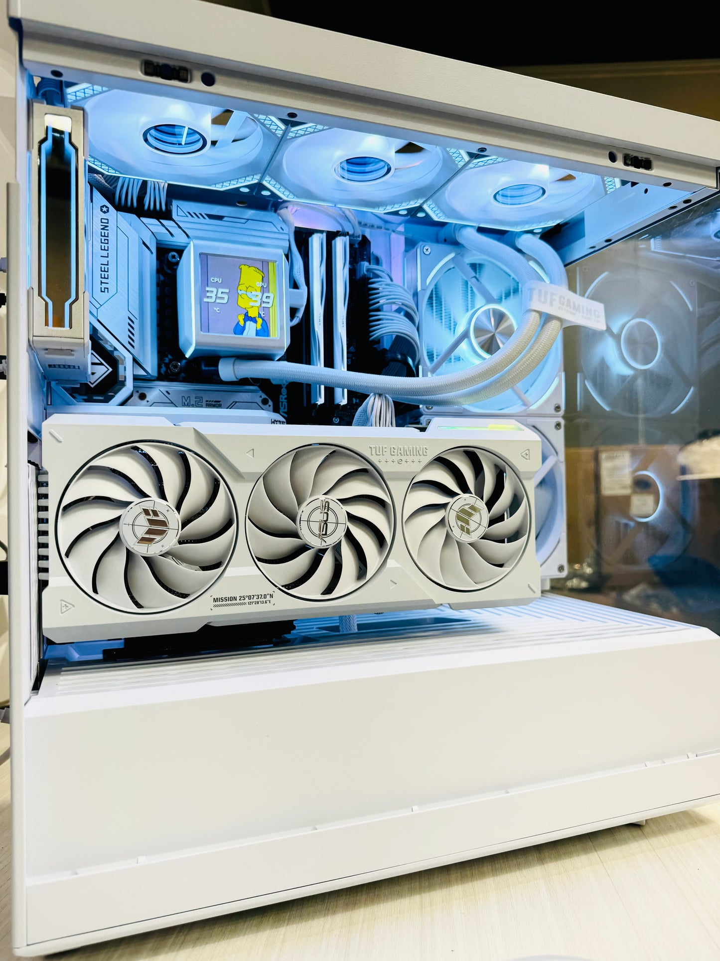White Ready liquid Gaming Pc Intel core I7- 14700K f | White RTX 4070Ti Super 16GB | 1TB Gen 4 | 32GB DDR