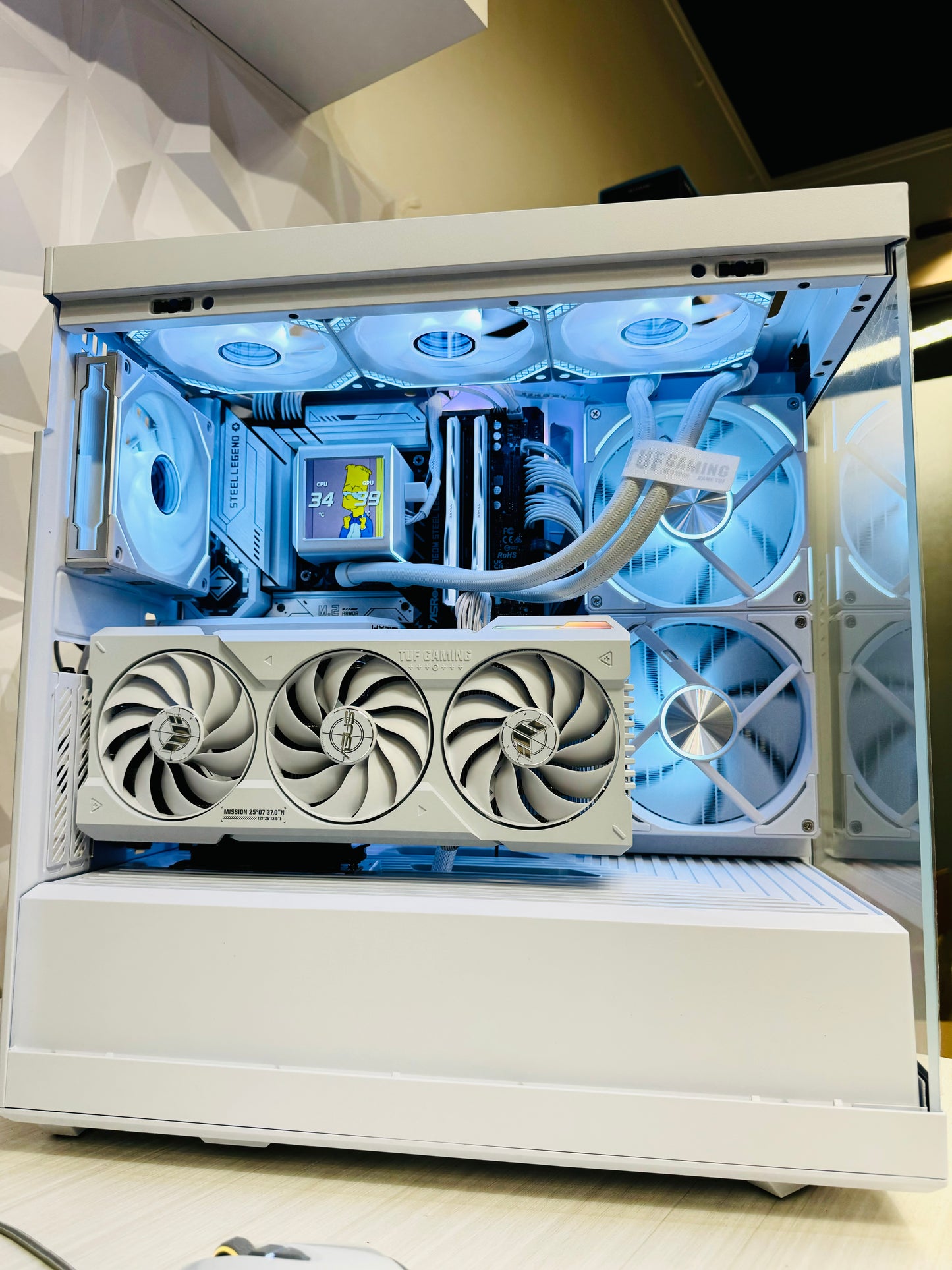 White Ready liquid Gaming Pc Intel core I7- 14700K f | White RTX 4070Ti Super 16GB | 1TB Gen 4 | 32GB DDR