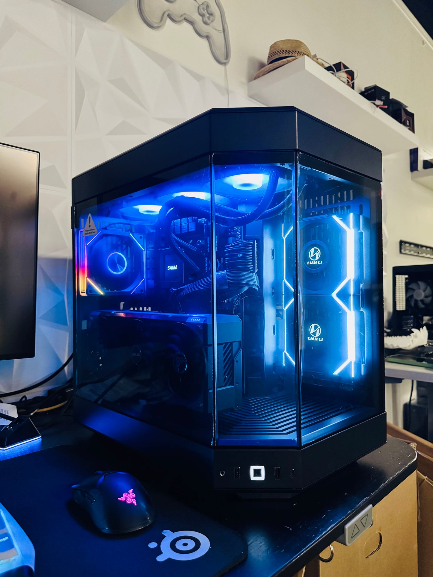 Ultra Gaming PC – RX 9070, Ryzen 9600X, 32GB DDR5, Liquid Cooling, HYTE Y60 | 1440p & 4K Ready