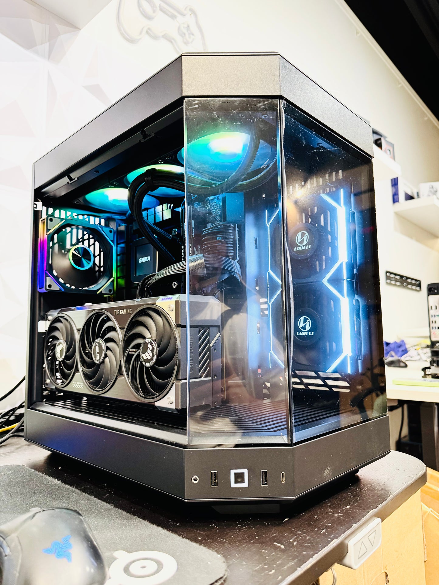 Ultra Gaming PC – RX 9070, Ryzen 9600X, 32GB DDR5, Liquid Cooling, HYTE Y60 | 1440p & 4K Ready