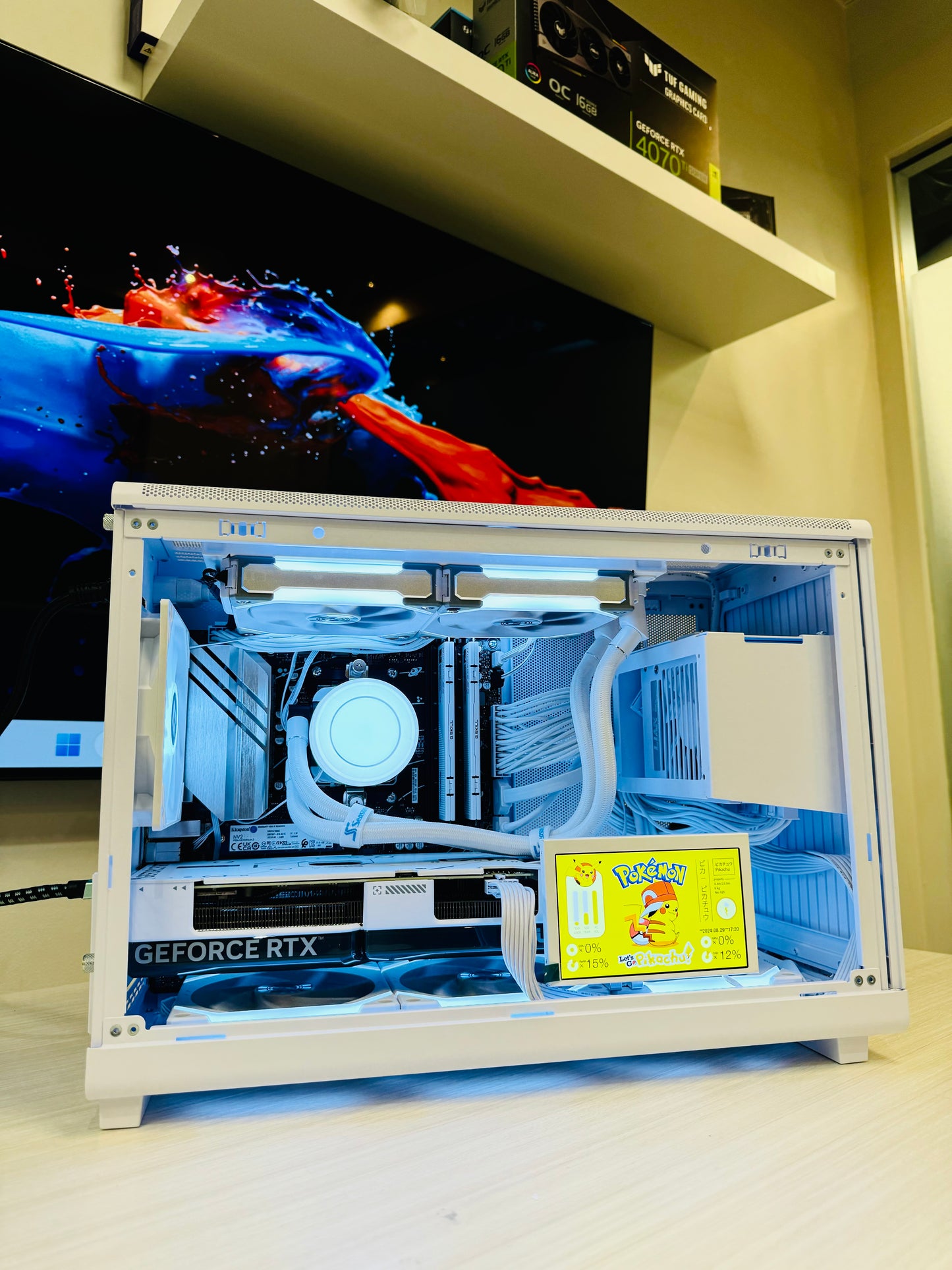 🔥 Compact High-Performance Gaming PC | Ryzen 7 7800X3D | RTX 4070 Super | 32GB RAM | 1TB SSD | WiFi