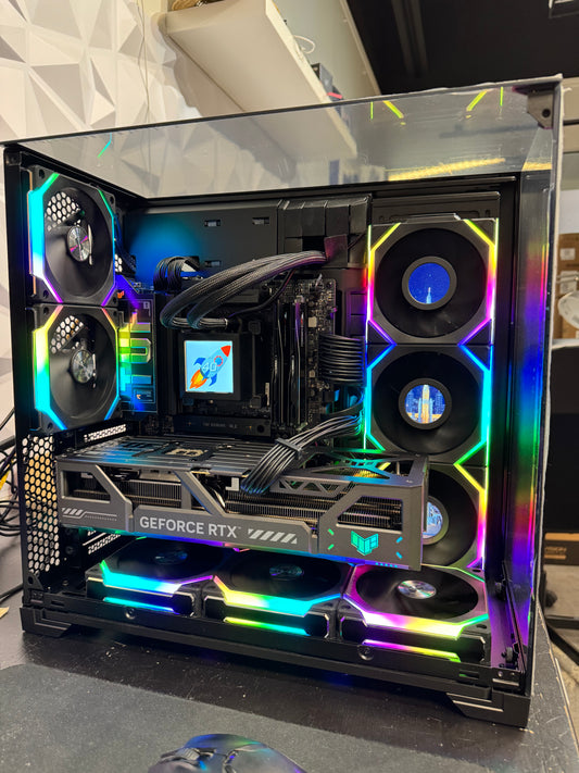 ๐คฏ rtx 5090 + 9950x3d monster build โ beats every pc in Vancouver
