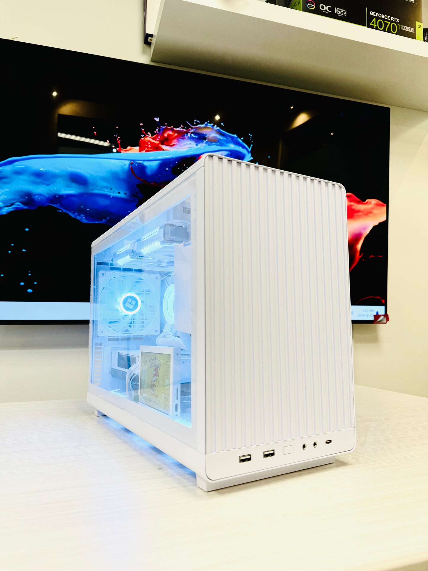 🔥 Compact High-Performance Gaming PC | Ryzen 7 7800X3D | RTX 4070 Super | 32GB RAM | 1TB SSD | WiFi