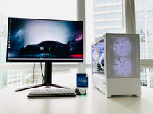 Load image into Gallery viewer, White Small Cool❄️ PC i7 13700k f | RTX 3080 | 16GB Ram DDR4 | 500GB | WIFI
