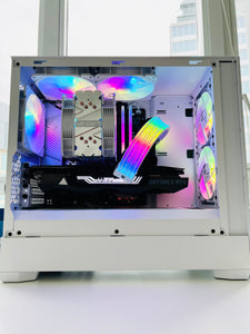 White Small Cool❄️ PC i7 13700k f | RTX 3080 | 16GB Ram DDR4 | 500GB | WIFI