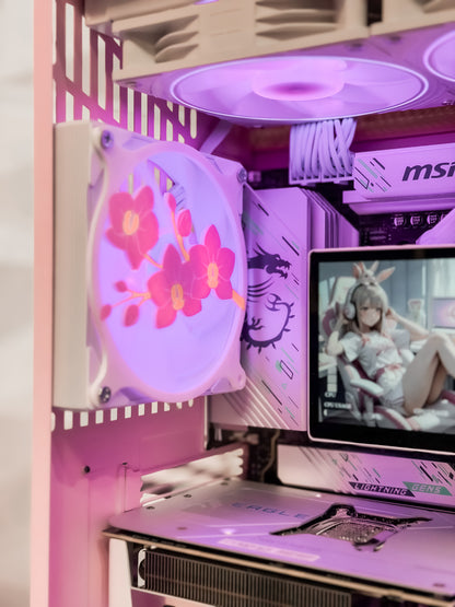💕 Pink Dream PC – RTX 5070 Ti 16GB + 9800X3D