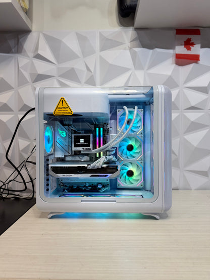 🔥 Ryzen 7 9850X3D + RX 9070 XT | HYTE X50 Legendary Gaming PC