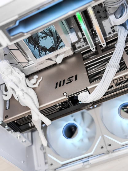 ALL Lian Li White O11 Mini V2 Gaming PC | 7800X3D + RTX 5070 Ti 16GB