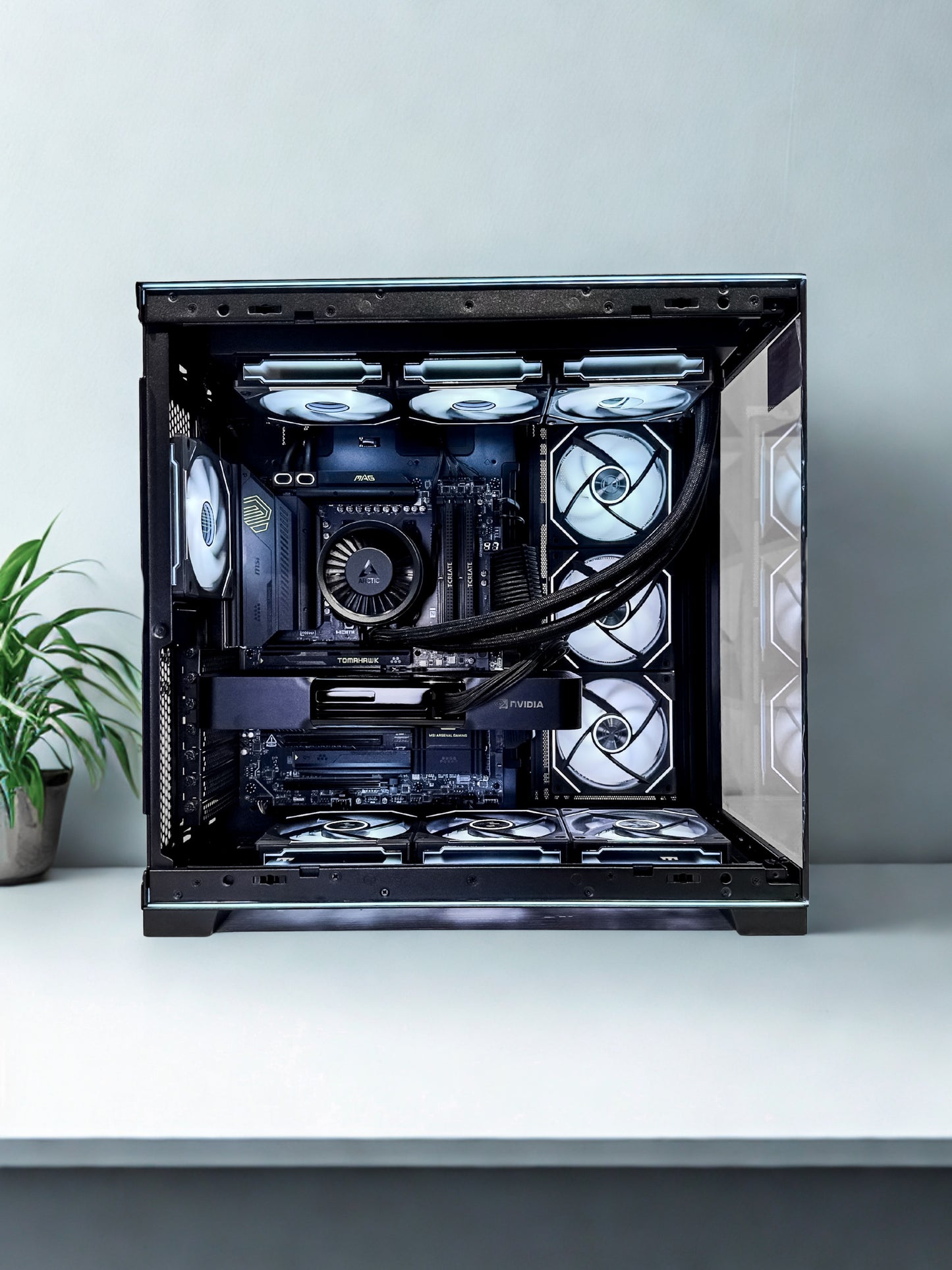 🔥 AI Workstation – Ryzen 9 9950X3D2 + RTX PRO 6000 96GB