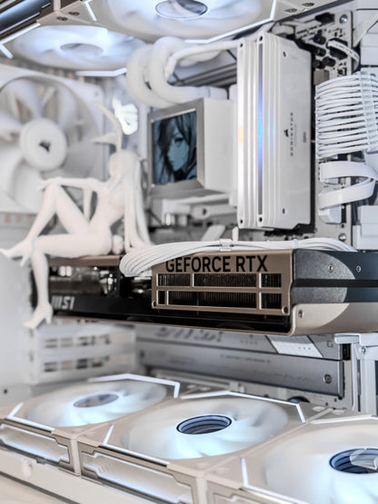 ALL Lian Li White O11 Mini V2 Gaming PC | 7800X3D + RTX 5070 Ti 16GB
