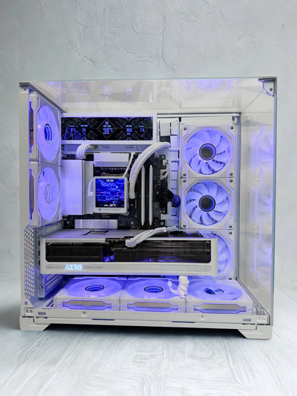 White RTX 5070 Ti Gaming PC – 7800X3D • 32GB DDR5