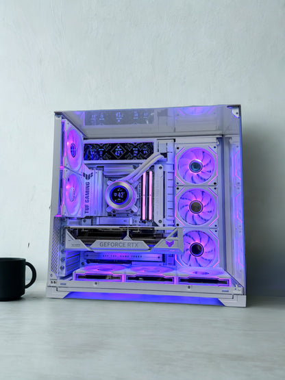 💎 White BTF PC So Clean It Hurts – RTX 4070 Ti Super 16GB