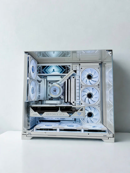 💎 White BTF PC So Clean It Hurts – RTX 4070 Ti Super 16GB