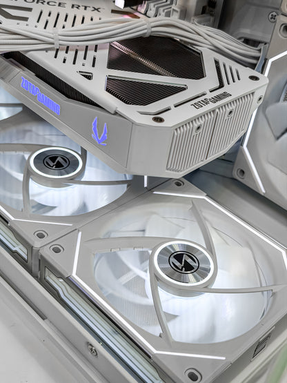 🎮 White Gaming PC | Ryzen 7 9800X3D | RTX 5070 | O11 Vision | 360 AIO