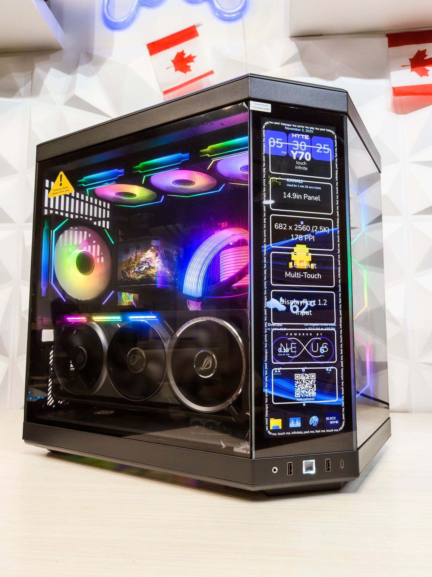 🔥 Ultimate Luxury Gaming PC – ROG Astral RTX 5090 32GB | Ryzen 9 9950X3D