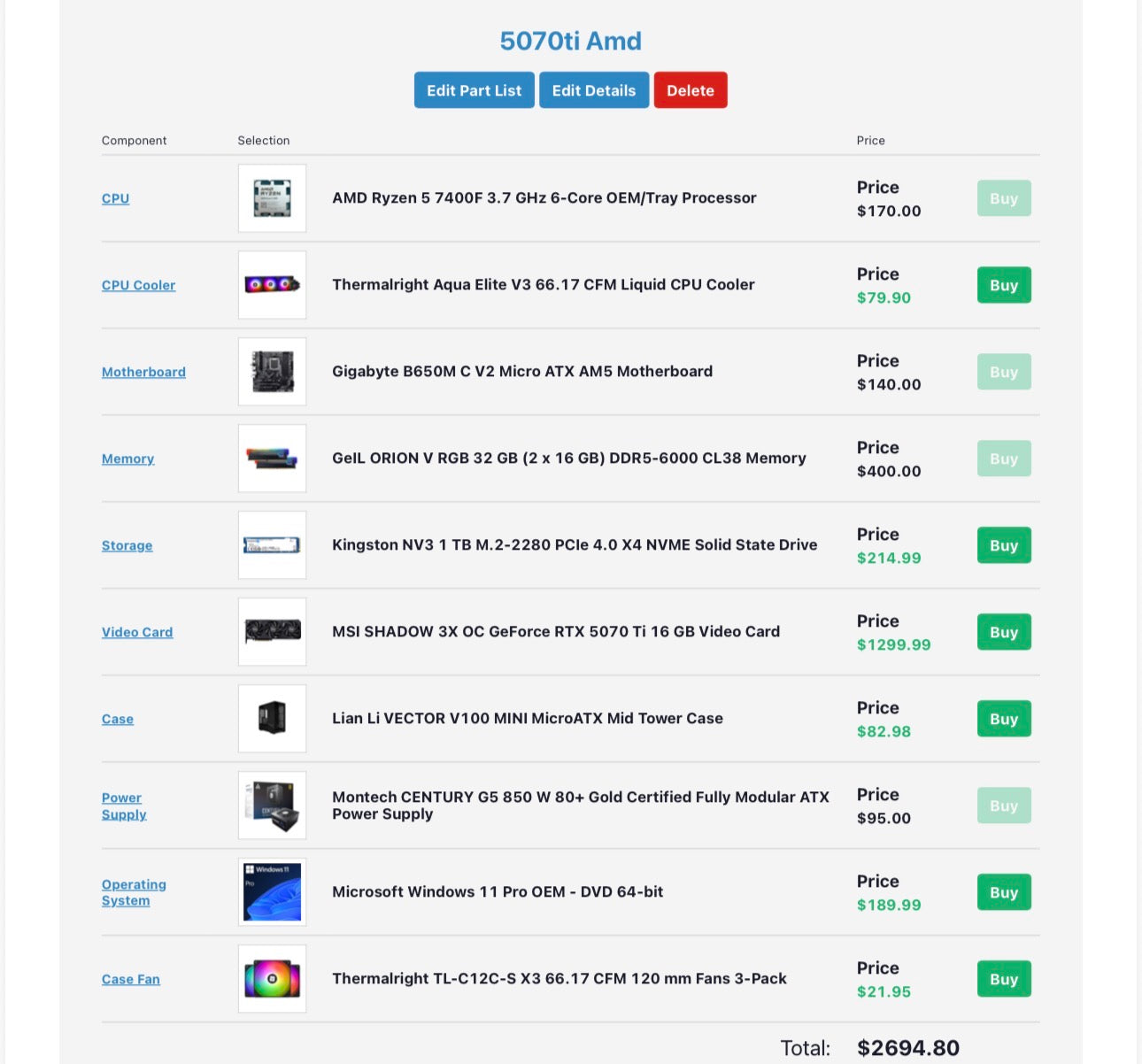 RTX 5070 Ti Gaming PC — Best FPS per Dollar | Amazing 2K Gaming | 32GB DDR5 | AM5 Platform