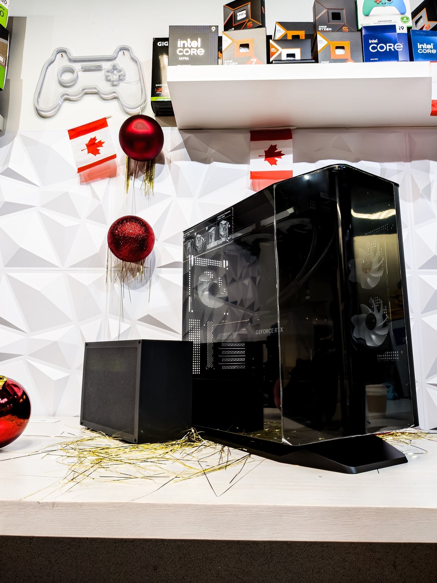 Open Box 👌High-End Mini-ITX Gaming PC 4TB nvme – RTX 5070 Ti 16GB  + Ryzen 5 9600X