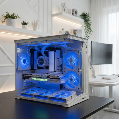 Legendary Lian Li o11 White Gaming PC | RTX 3080 10GB | Ryzen 7 5800X | Liquid Cooled