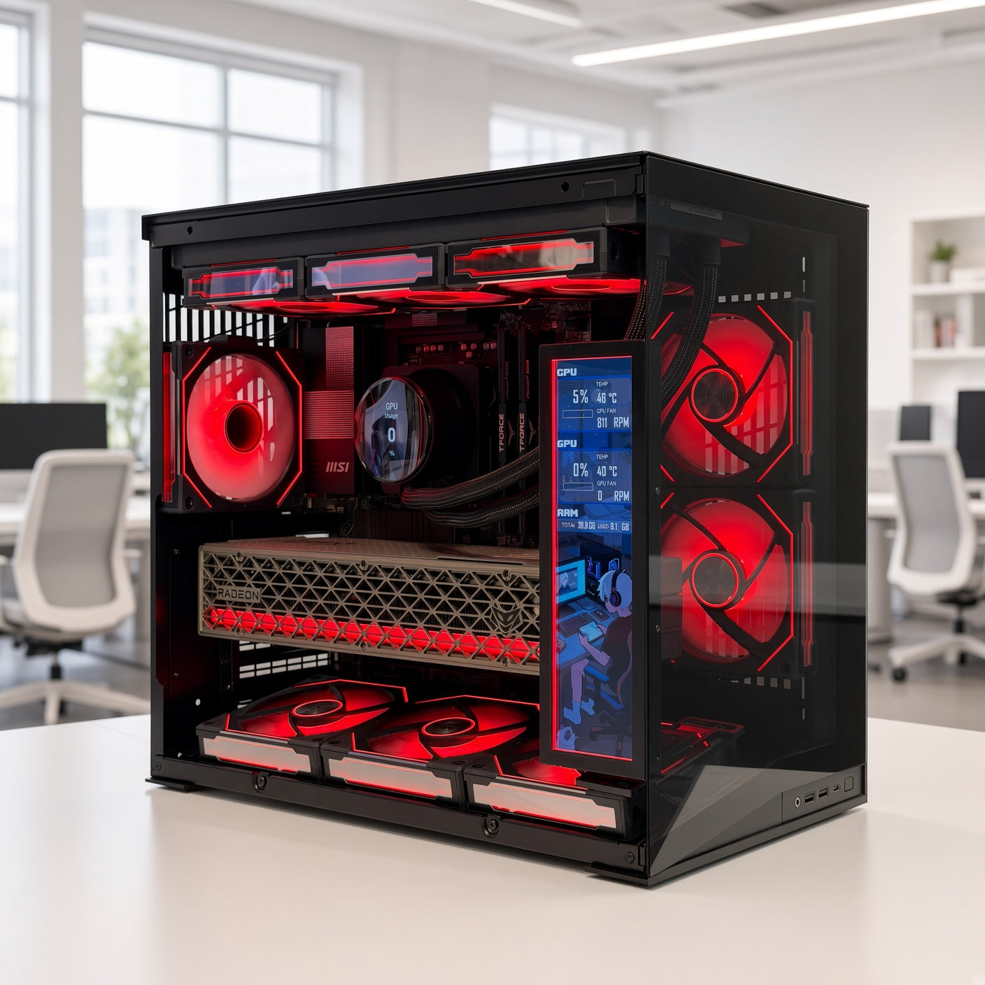 Gaming PC VALUE BUILD — Ryzen 7 9850X3D + RX 9070 16GB