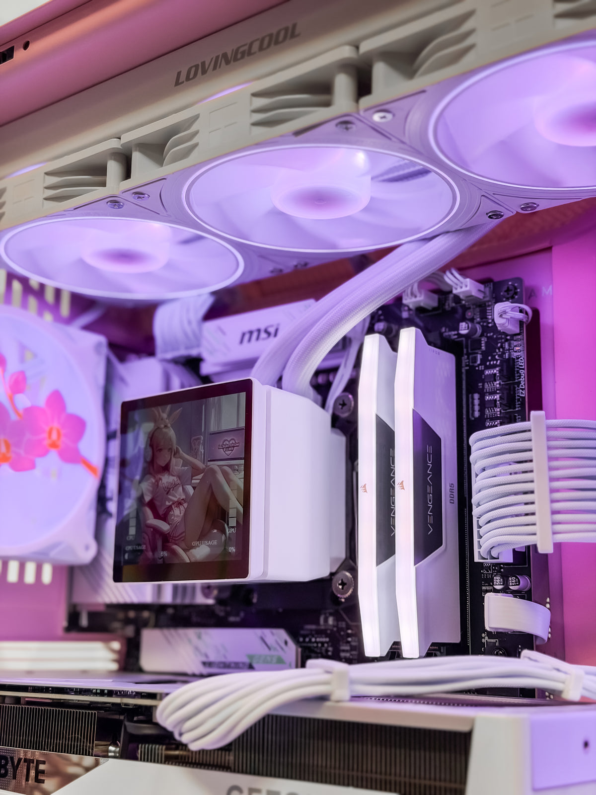 💕 Pink Dream PC – RTX 5070 Ti 16GB + 9800X3D
