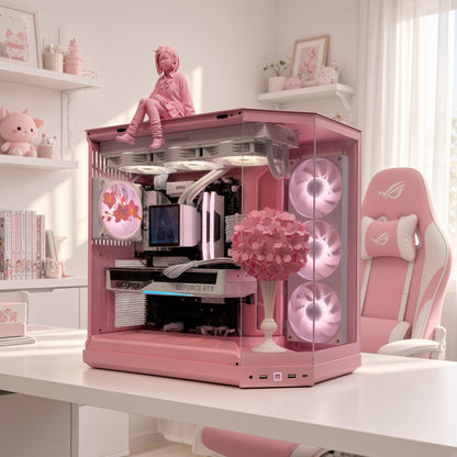 💕 Pink Dream PC – RTX 5070 Ti 16GB + 9800X3D
