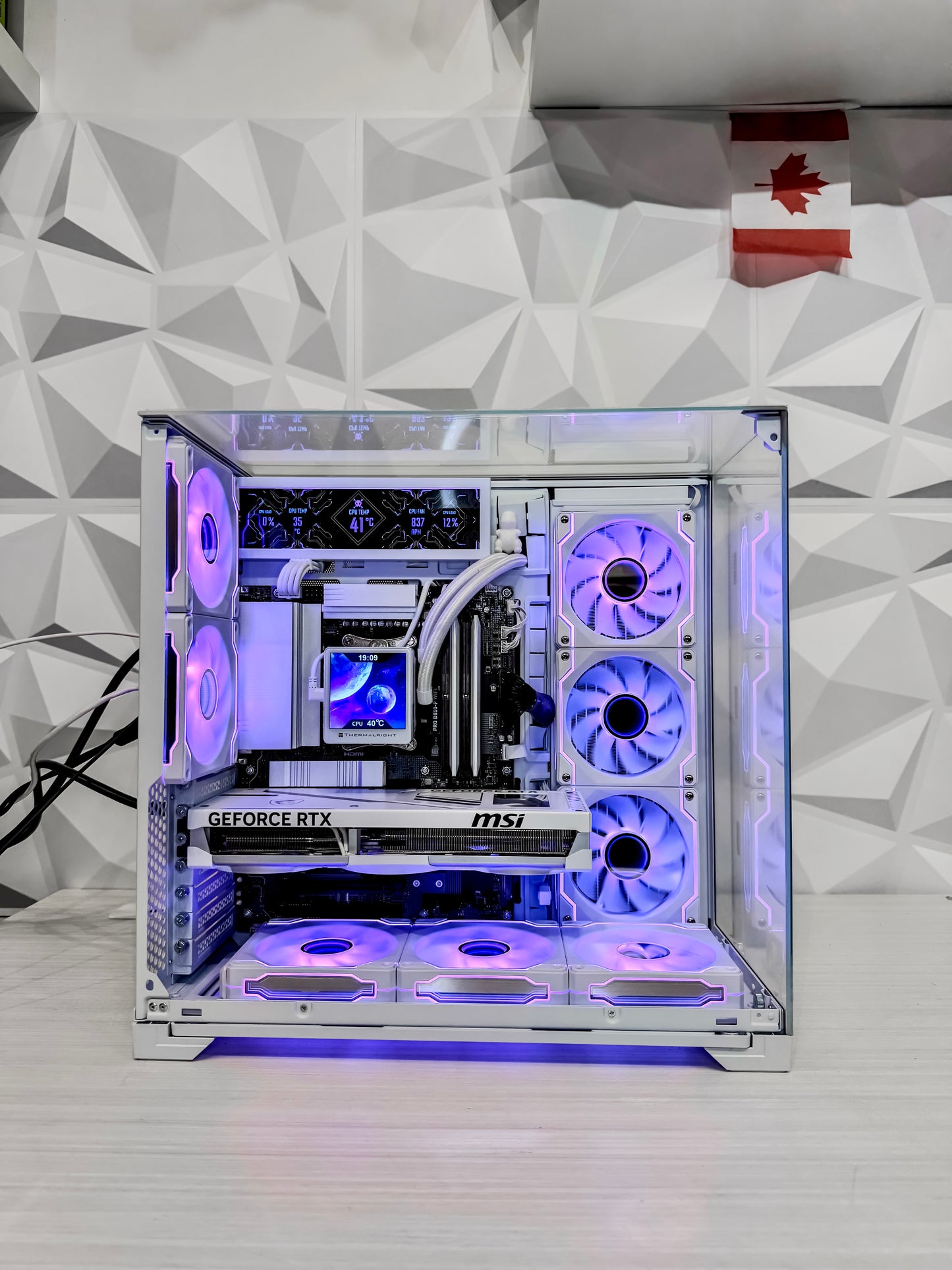 🔥 Lian Li O11 Vision Gaming PC – RTX 5070 Ti 16GB | 32GB DDR5 | Liquid Cooling