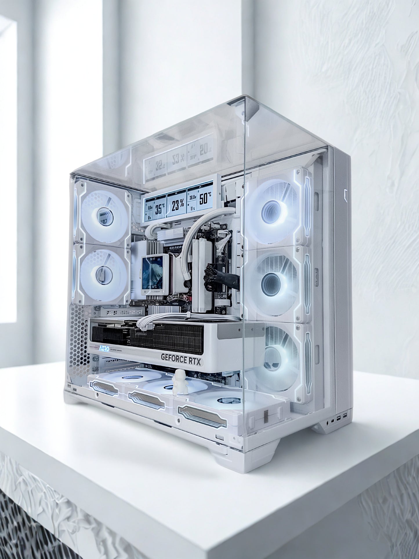 White RTX 5070 Ti Gaming PC – 7800X3D • 32GB DDR5
