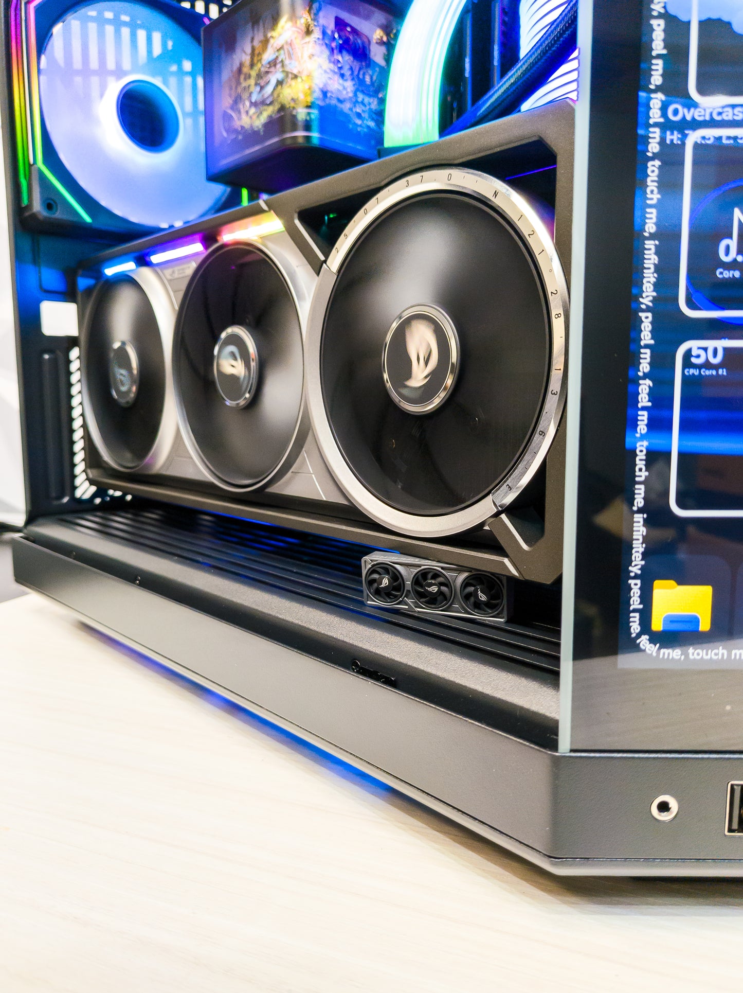 🔥 Ultimate Luxury Gaming PC – ROG Astral RTX 5090 32GB | Ryzen 9 9950X3D