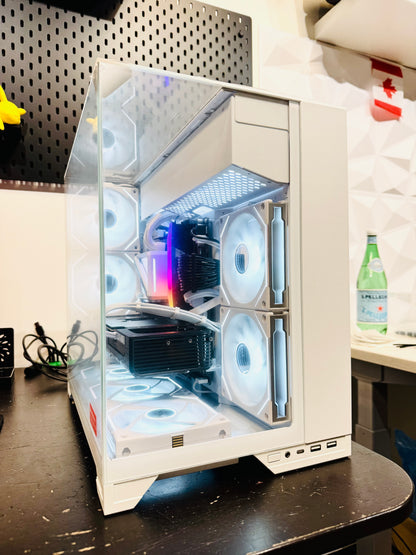 RTX 5080 Beast 🔥 4K Ultra Gaming PC • Brand New • White Lian Li Build