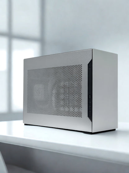 ITX Ultimate Tiny Gaming PC – 9850X3D + 9070 XT • Liquid Cooled