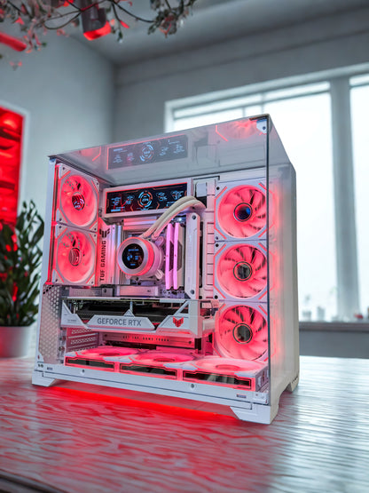 💎 White BTF PC So Clean It Hurts – RTX 4070 Ti Super 16GB