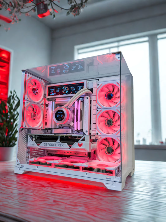 💎 White BTF PC So Clean It Hurts – RTX 4070 Ti Super 16GB
