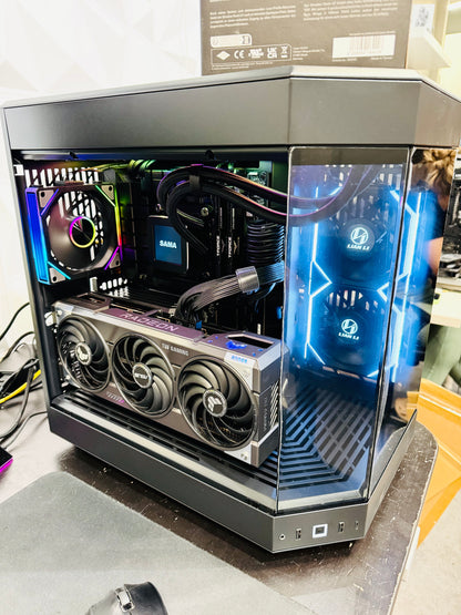 Ultra Gaming PC – RX 9070, Ryzen 9600X, 32GB DDR5, Liquid Cooling, HYTE Y60 | 1440p & 4K Ready
