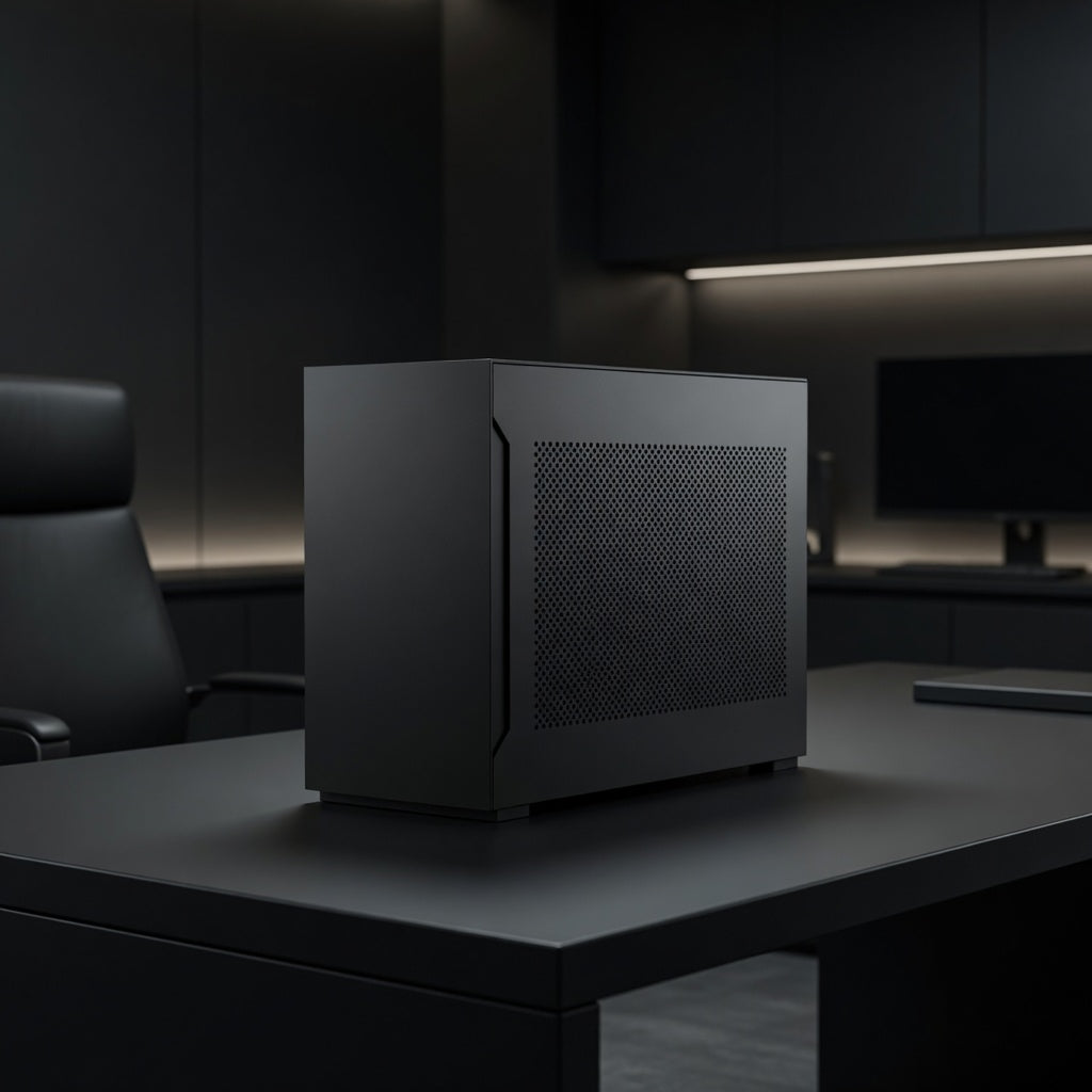 Mini ITX Gaming PC – Ryzen 7 7800X3D + RX 9070 XT (PCIe 5.0 Riser Cable)