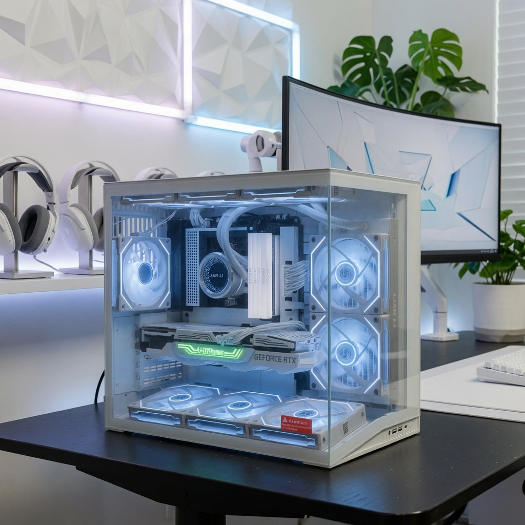 Legendary Lian Li o11 White Gaming PC | RTX 3080 10GB | Ryzen 7 5800X | Liquid Cooled