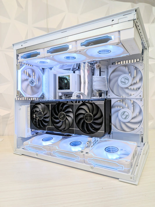 🎁 Open Box Liquid Cooled O11 Mini V2 Gaming PC – 7800X3D + RTX 5070