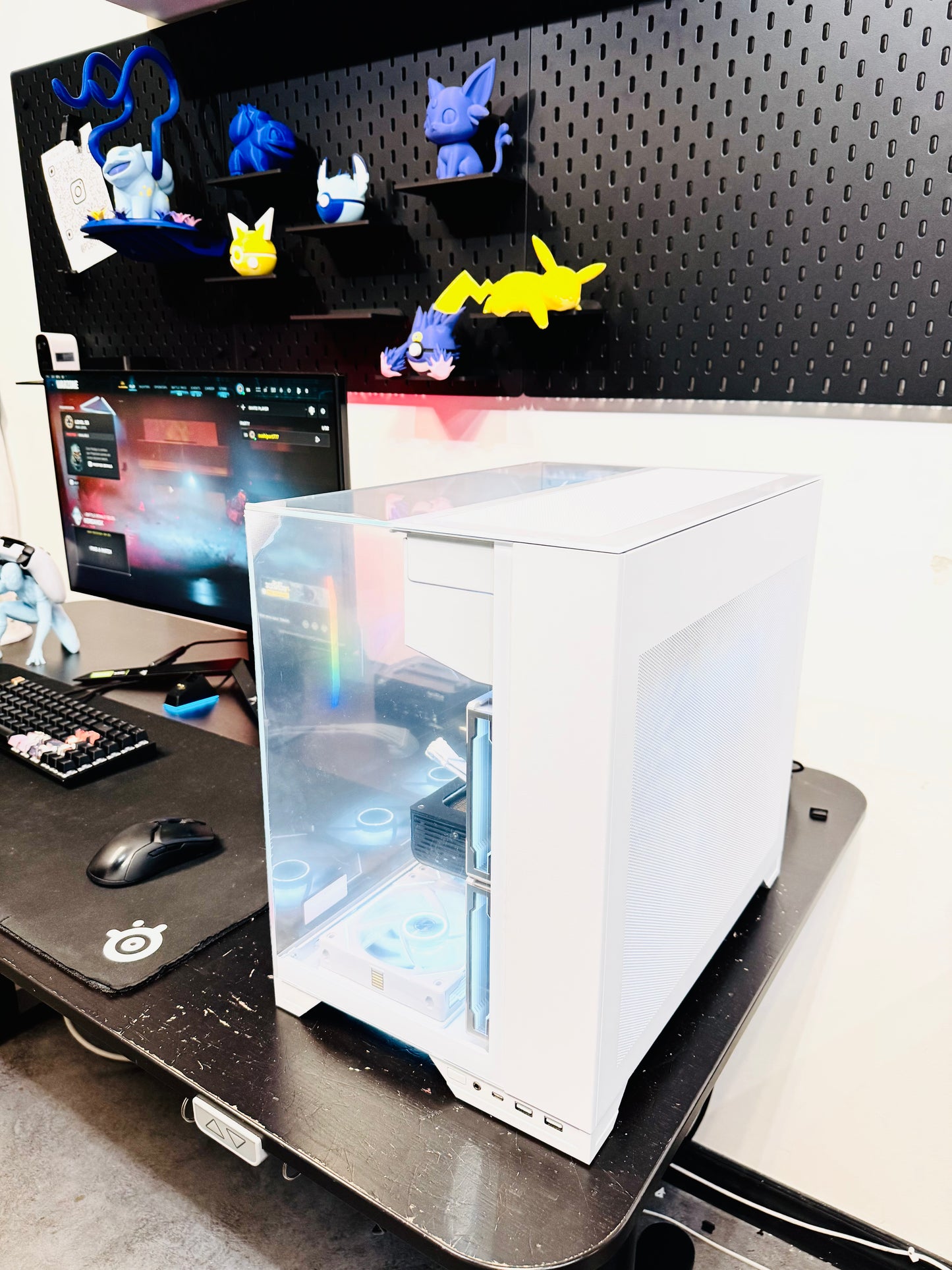 RTX 5080 Beast 🔥 4K Ultra Gaming PC • Brand New • White Lian Li Build