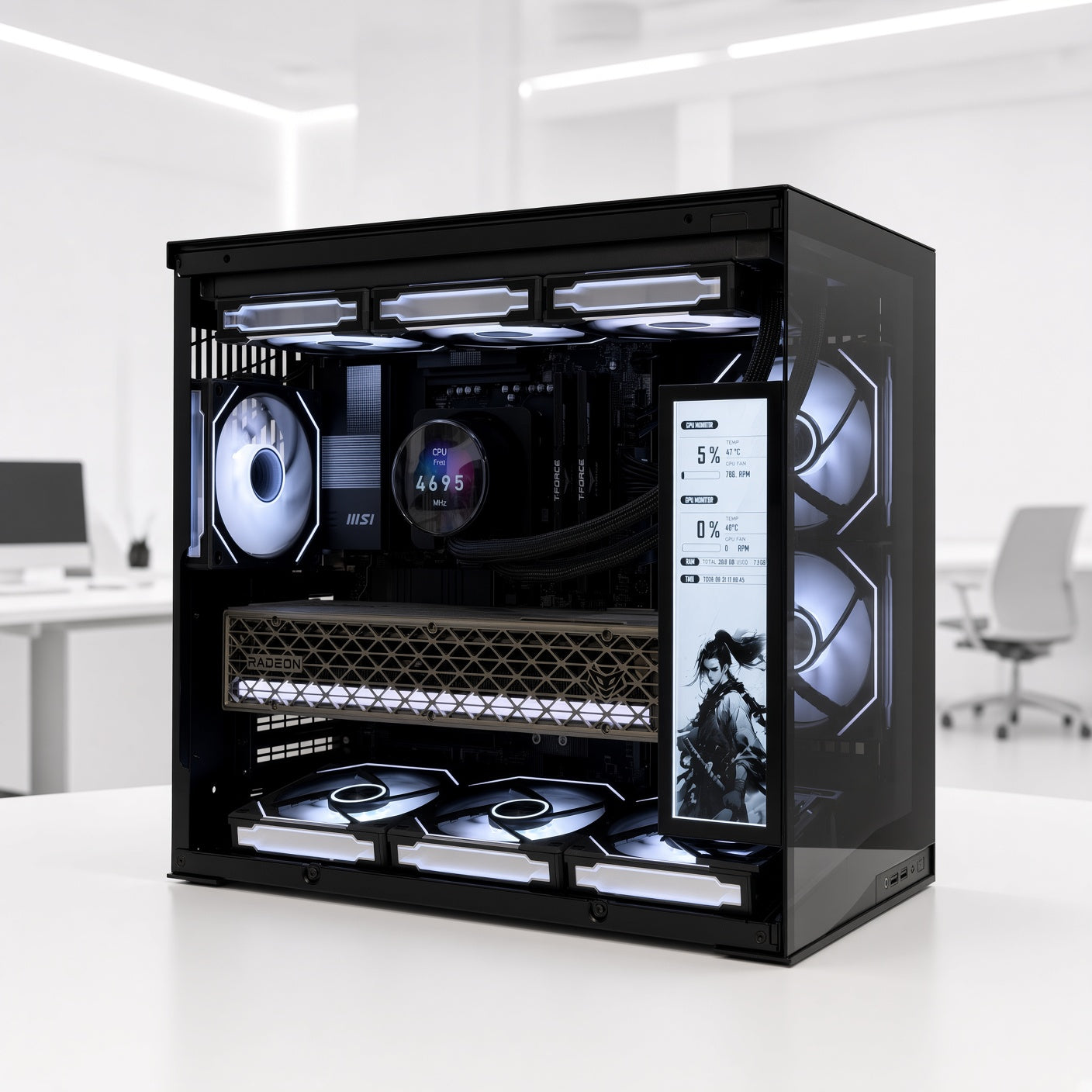 Gaming PC VALUE BUILD — Ryzen 7 9850X3D + RX 9070 16GB
