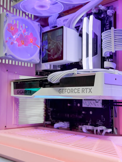 💕 Pink Dream PC – RTX 5070 Ti 16GB + 9800X3D