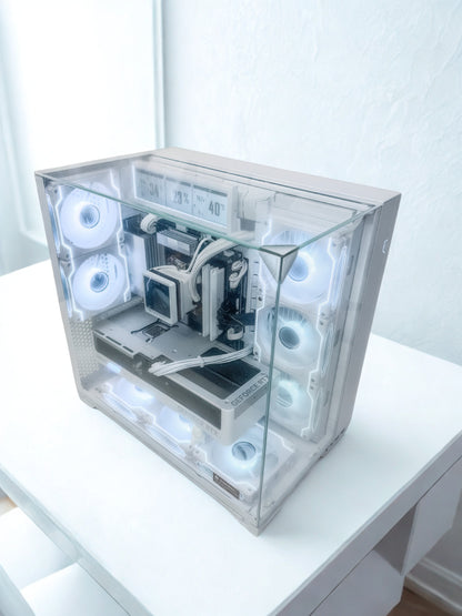 White RTX 5070 Ti Gaming PC – 7800X3D • 32GB DDR5