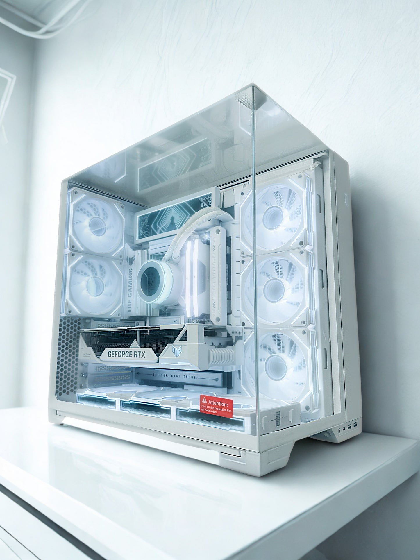 💎 White BTF PC So Clean It Hurts – RTX 4070 Ti Super 16GB