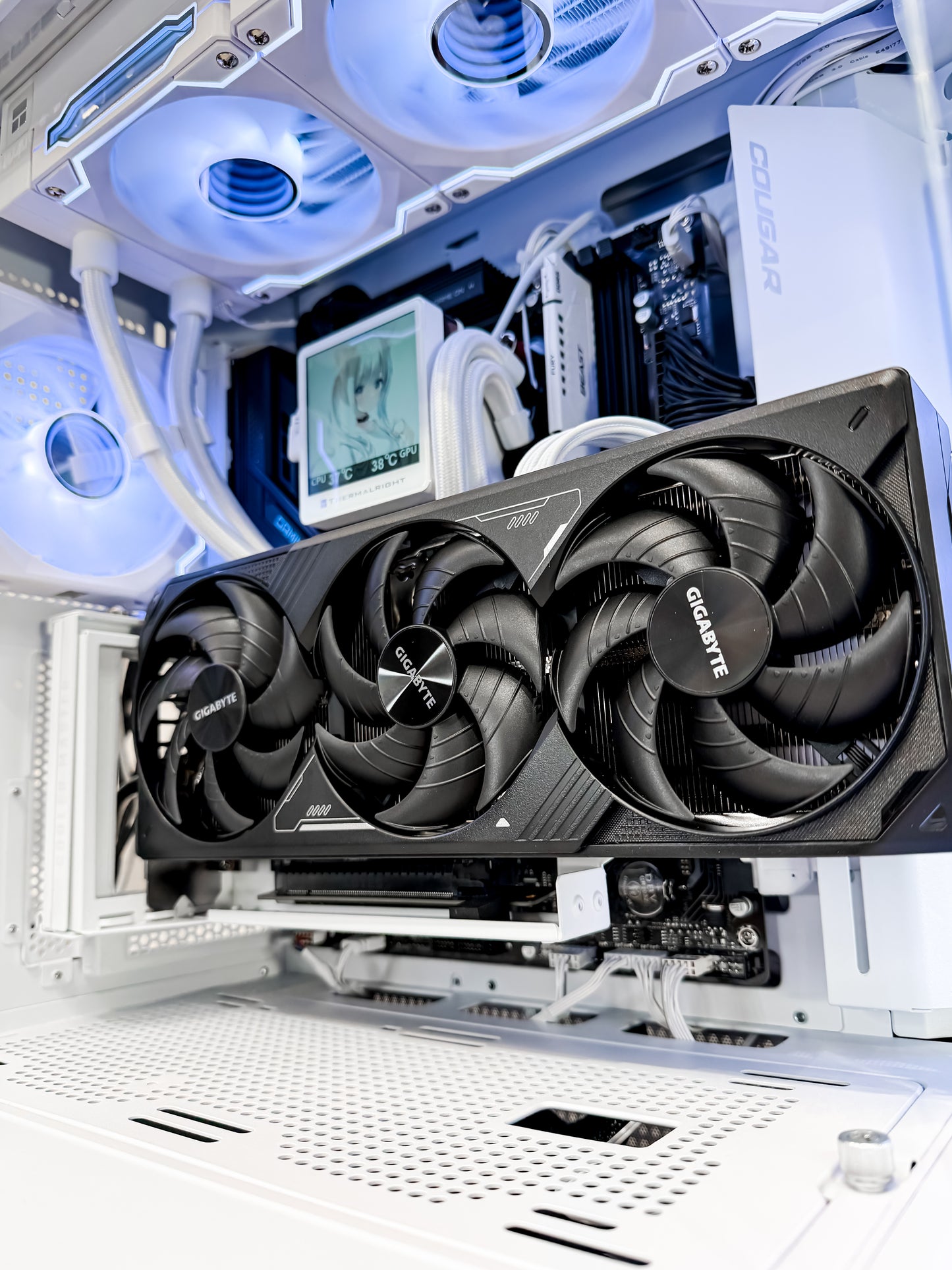 🔥 RTX 5080 GAMING PC 🔥 Vertical GPU • Crazy FPS • Ready to Play