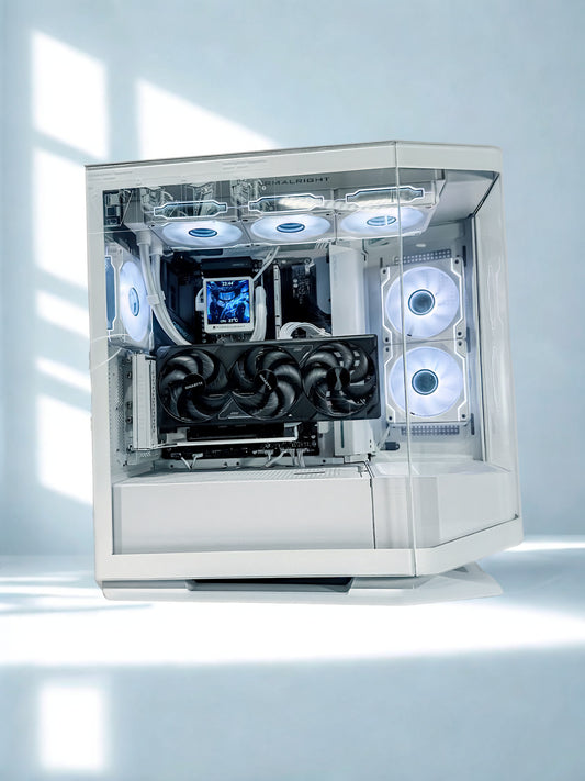 🔥 RTX 5080 GAMING PC 🔥 Vertical GPU • Crazy FPS • Ready to Play