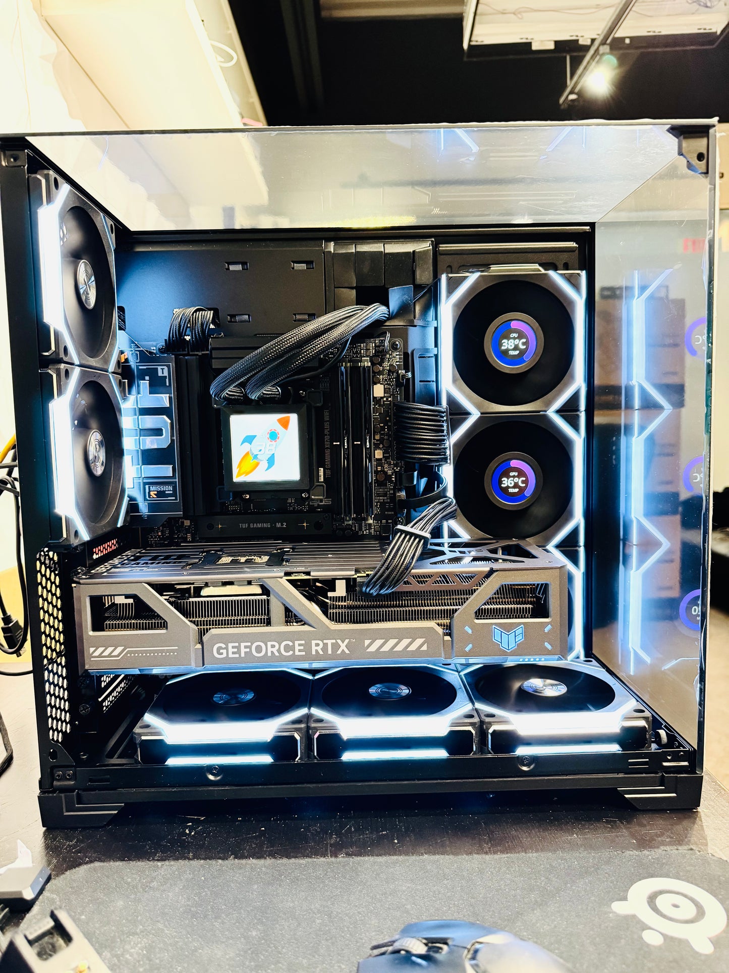 🤯 rtx 5090 + 9950x3d monster build – beats every pc in Vancouver