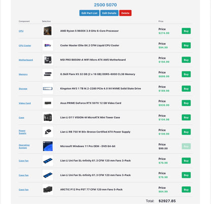 🚀 Ryzen 5 9600X + RTX 5070 Gaming PC | Brand New | 2-Year Warranty
