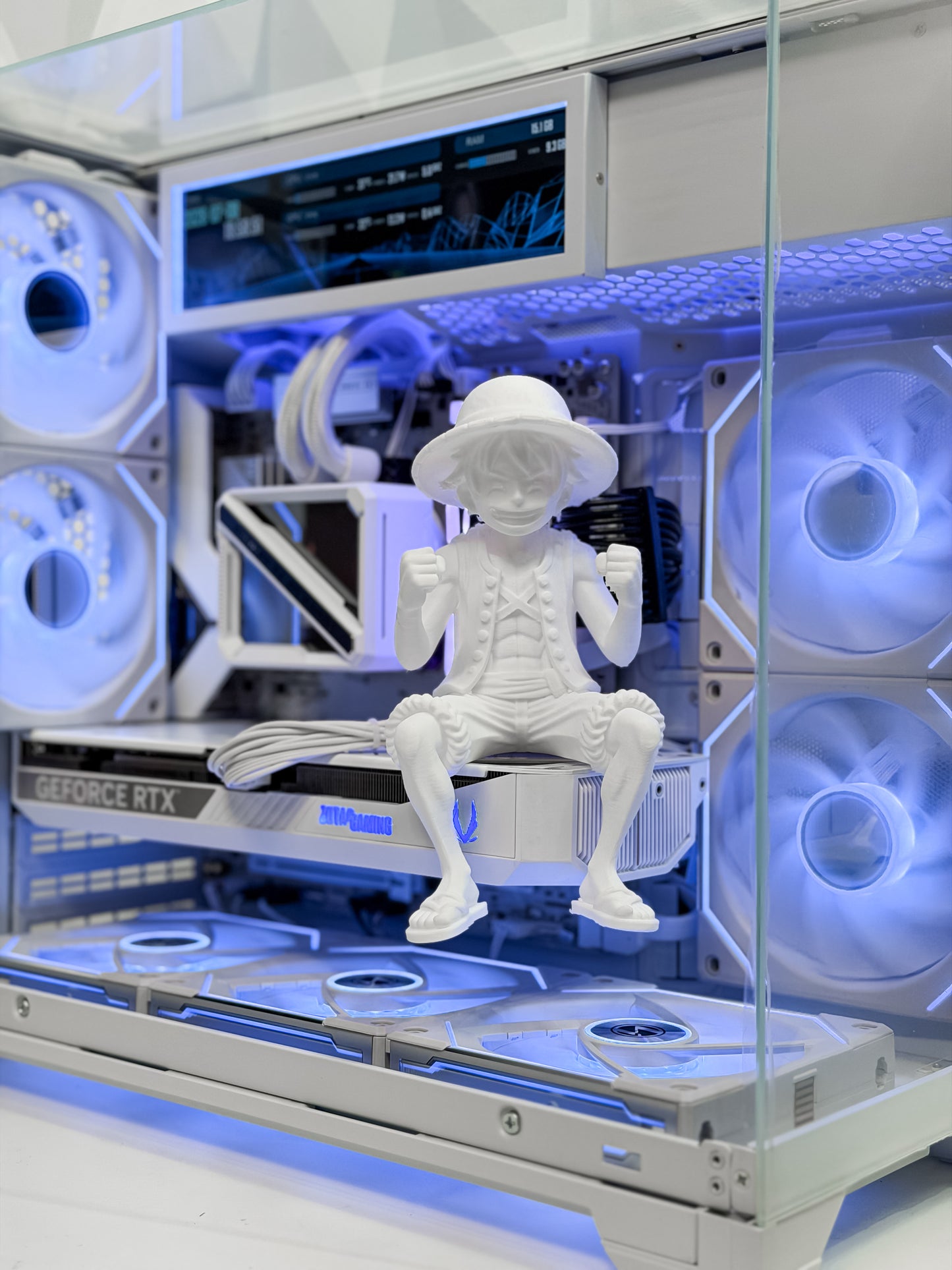 🎮 White Gaming PC | Ryzen 7 9800X3D | RTX 5070 | O11 Vision | 360 AIO
