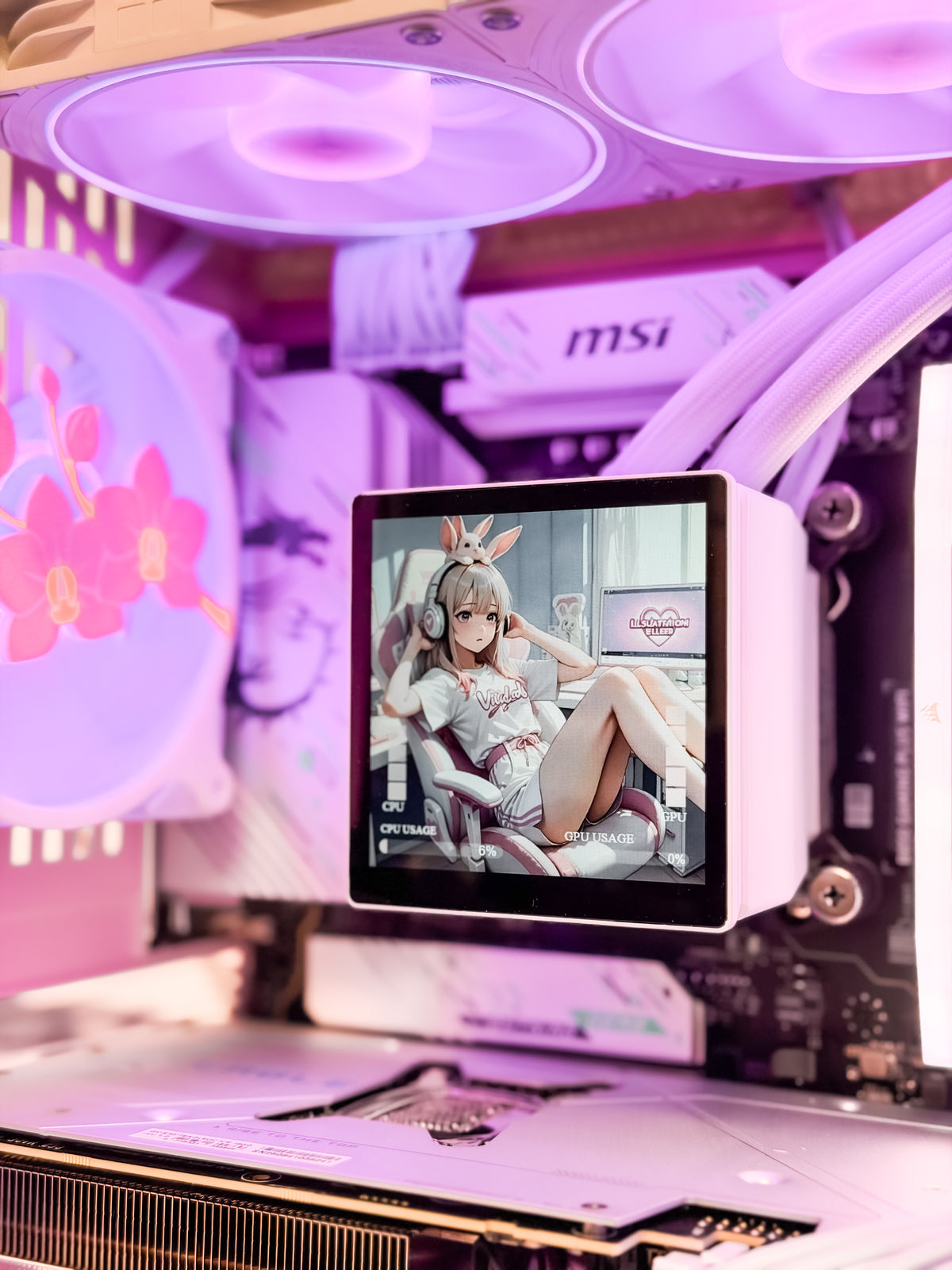 💕 Pink Dream PC – RTX 5070 Ti 16GB + 9800X3D