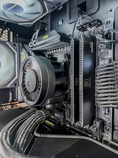 🔥 AI Workstation – Ryzen 9 9950X3D2 + RTX PRO 6000 96GB